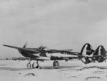P-38F Lightning aircraft of 50th Fighter Squadron, USAAF 14th Fighter Group at Camp Tripoli airfield, Iceland, Nov 1942