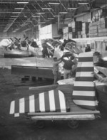 P-51 fighters being prepared for transfer to Republic of China Air Force, 1950s, photo 1 of 2