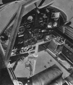 Cockpit of PZL.23 light bomber, date unknown
