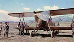 Ro.37 Lince aircraft of the Italian 39th Squadron in Bulgaria, 1942, photo 2 of 2