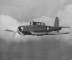 British Skua aircraft in flight, date unknown, photo 2 of 2