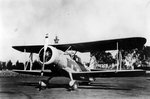 SOC-1 aircraft in landplane configuration, circa 1935