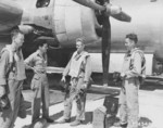 B-29 Superfortress bomber crew, Mariana Islands, circa 1945