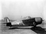 British Martlet IV (Wildcat) fighter at Naval Air Station, Anascotia, Washington DC, 21 Apr 1942, photo 1 of 2