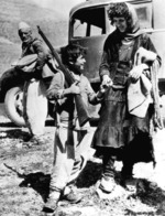 Albanian refugees, Kukës County, Albania, 19 Apr 1939