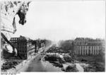 Ruins of Hotel Adlon and surroundings on Unter den Linden, Berlin, Germany, 23 Mar 1950