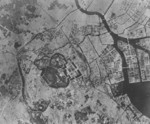 Aerial view of Tokyo, Japan after the 25 May 1945 raid