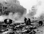 Dresden, Germany in ruins, 14 Feb 1945