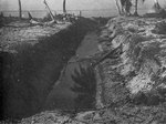 Japanese anti-tank ditch on Makin, Gilbert Islands; seen in US Army publication TM E 30-480 