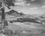 View north from Futa Pass, Firenzuola, Italy, 1944