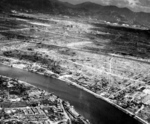 Hiroshima, Japan in ruins, 1945