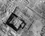 Destroyed Hiroshima Castle, Hiroshima, Japan, 1945, photo 1 of 7