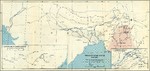 Map depicting the transportation routes in the China-Burma-India theater, 1942-1943