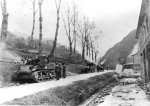 Japanese-American troops of US 442nd Regimental Combat Team in Seravezza, Italy, 1944