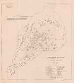 Map of defensive installations on Iwo Jima, Japan, 19 Feb-19 Mar 1945