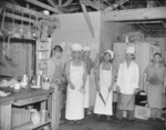 Staff of the Block 7 kitchen, Jerome War Relocation Center, Arkansas, United States, 18 Nov 1942