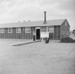 Employment office building, Jerome War Relocation Center, Arkansas, United States, 17 Nov 1942