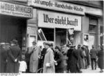 Destroyed Jewish shop in Magdeburg, Germany, 9 Nov 1938, photo 3 of 7
