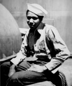 African-American US Coast Guardsman Aught Guttery, Jr., Steward