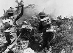 Troops of Polish 2nd Corps fighting near Cassino, Italy, May 1944