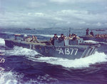 Royal Navy LCA-1377 carried American troops to a ship in a British port during preparations for the Normandy invasion, circa May-Jun 1944