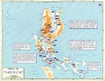 Map of final American operations on Luzon, Philippine Islands, 3 Feb-20 Jul 1945