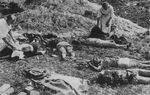 Polish civilian victims as the result of German aerial bombing, Poland, Sep 1939