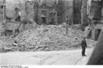 Damaged bulidings in Warsaw, Poland, Sep-Oct 1939, photo 5 of 8