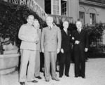 Joseph Stalin, Harry Truman, James Byrnes, and Vyacheslav Molotov at Stalin