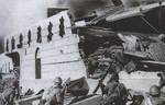 North Station breached by Japanese troops, Shanghai, China, Oct 1937