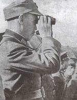 Chiang Kaishek observing the field, Shanghai, China, Sep-Nov 1937