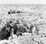 Australian troops in a foxhole near Tobruk, Libya, Apr-Dec 1941