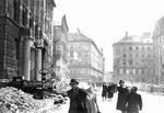 Civilians walking through Vienna, occupied Austria, Mar 1945