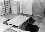 Interior of a model Japanese building, Dugway proving Ground, Utah, United States, 27 May 1943, photo 2 of 2