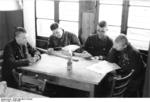 Soviet prisoners of war working at Peenemünde Army Research Center, Germany, 1940s