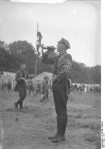 Hitler Youth bugler, 1932
