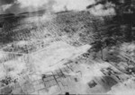 Aerial view of Rojoseki Airfield in Rojoseki District of Shoka (now Erlin District of Changhua), Taiwan, Jan 1945