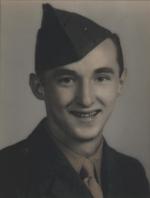 Portrait of US Marine Patrick Klein, circa 1943