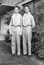 US Marines Richard Hall and Harold Hall, US Territory of Hawaii, 1941