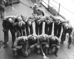 US Marines with haircuts that spelled out 