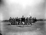 African-American US Army WAAC Captain Charity Adams drilling her company at the first WAAC Training Center, Fort Des Moines, Iowa, United States, May 1943