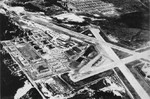 Aerial view of Naval Air Station Atlanta, Georgia, United States, as it appeared in the Mar 1948 edition of the 