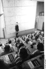 Women working in the headquarters of the German 4. Flakdivision in Germany, spring-summer 1944, photo 3 of 3