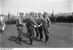 Promotion of a Nazi Party SA man, Tempelhofer Field, Berlin, Germany, 1933