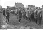 Nazi Party SA men on a parade ground in Britz, Berlin, Germany, 1932, photo 2 of 3
