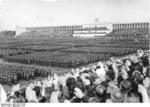 German Reich Labor Service gathering at Zeppelinfeld, Nürnberg, Germany, 6-13 Sep 1937