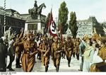 Horst Wessel and German Nazi SA men in Nürnberg, Germany, 1929