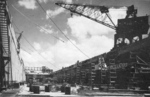 Dry Dock No. 4 at Pearl Harbor Naval Shipyard, Oahu, US Territory of Hawaii, 1940s