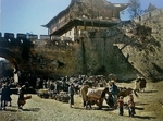 City wall of Kunming, Yunnan Province, China, circa 1944
