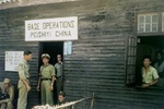 Base Operations center of Peishiyi (Baishiyi) Airfield near Chongqing, China, circa 1944